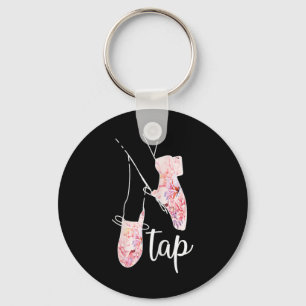 Tap Dance Lover Tap Dancer Dancing Teacher Key Ring