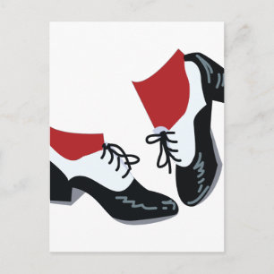 Tap Dance Postcard