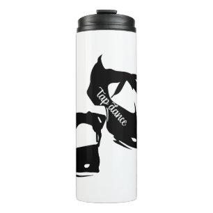 Tap Dance shoes tap dancer Thermal Tumbler
