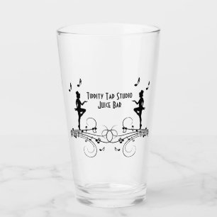 Tap Dancers Music Design Glass
