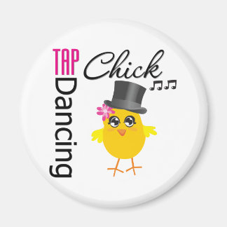 Tap Dancing Chick 2 Magnet