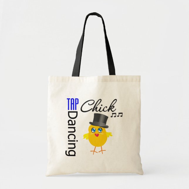 Tap Dancing Chick 3 Tote Bag (Front)