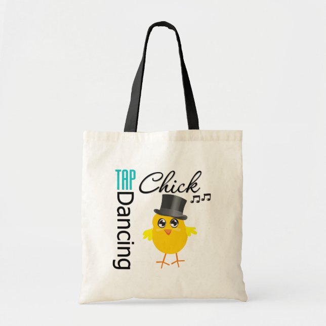 Tap Dancing Chick 4 Tote Bag (Front)