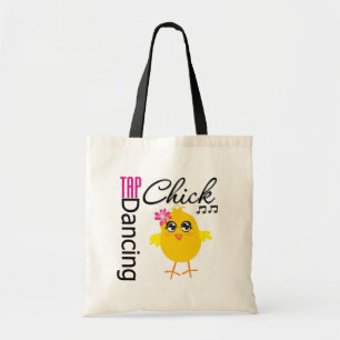 Tap Dancing Chick Tote Bag