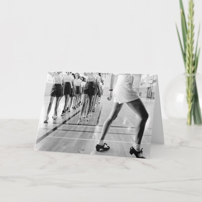 Tap Dancing Class, 1942 Card (Front)