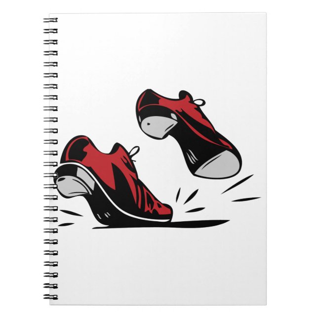 Tap Dancing Shoes Notebook (Front)