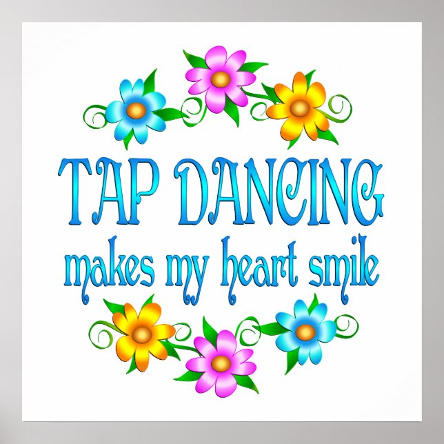 Tap Dancing Smiles Poster (Front)