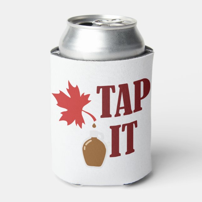 Tap It Maple Syrup Can Cooler (Can Front)