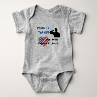 Tap out BMT Graduation Baby Bodysuit