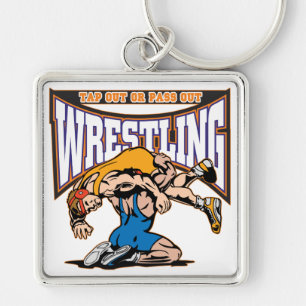 Tap Out Wrestlers Key Ring