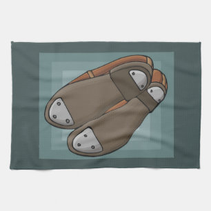 Tap Shoes Tea Towel