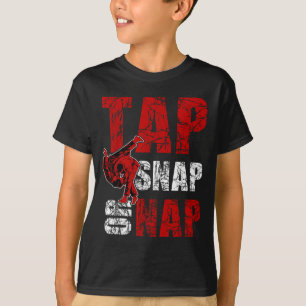 Tap Snap Or Nap Funny Brazilian Jiu Jitsu Karate T-Shirt