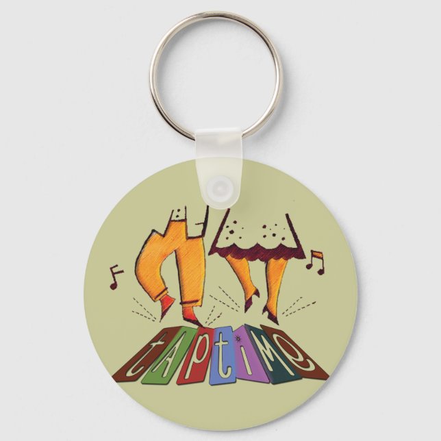 Tap Time Key Ring (Front)