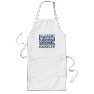 Tap to yourself and live longer self prayer long apron