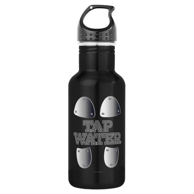 Tap Water Stainless Steel Water Bottle (Front)