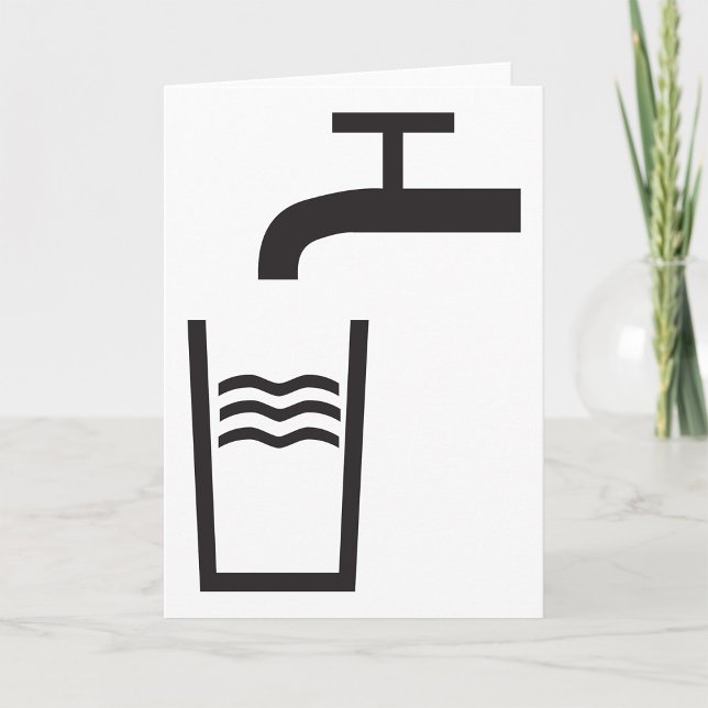 Tap Water Symbol Card (Creator Uploaded)