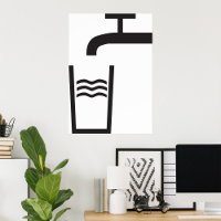 Tap Water Symbol