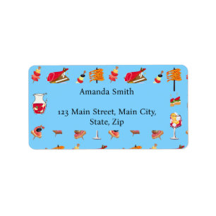 Tapas Party Label