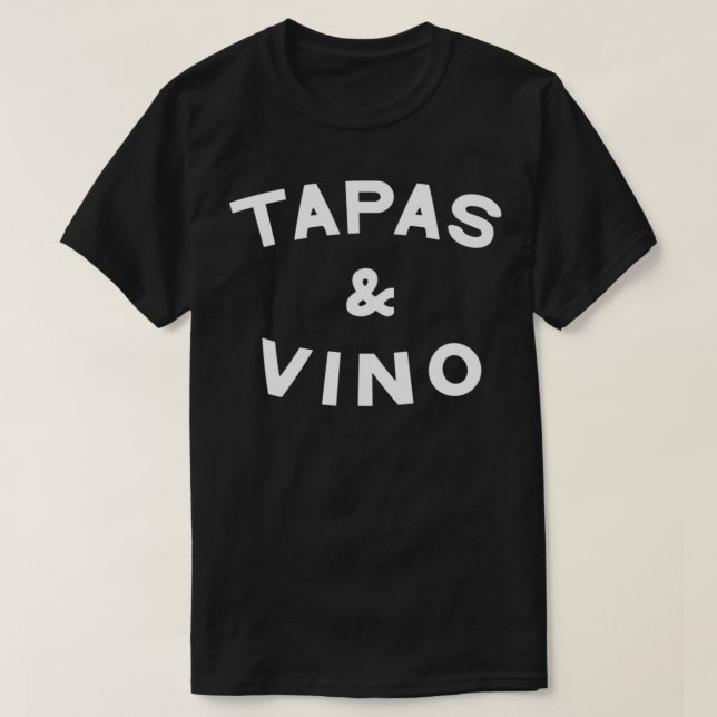 Tapas & Vino Pullover  (Design Front)