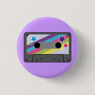 TAPE2 3 CM ROUND BADGE