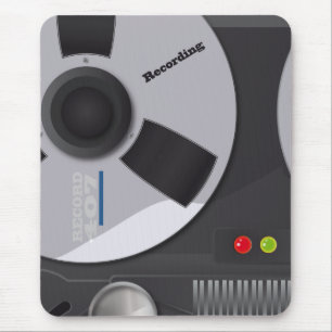 Tape Deck Recorder Mouse Pad