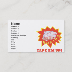 Tape Em Up Business Card