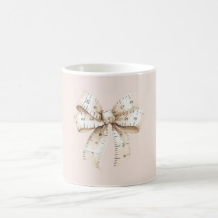 Tape Measure Bow Coffee Mug