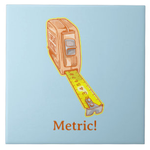 Tape measure metric system measuring tape tile