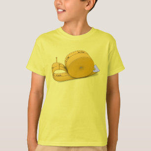 Tape Measure Snail -  T-Shirt
