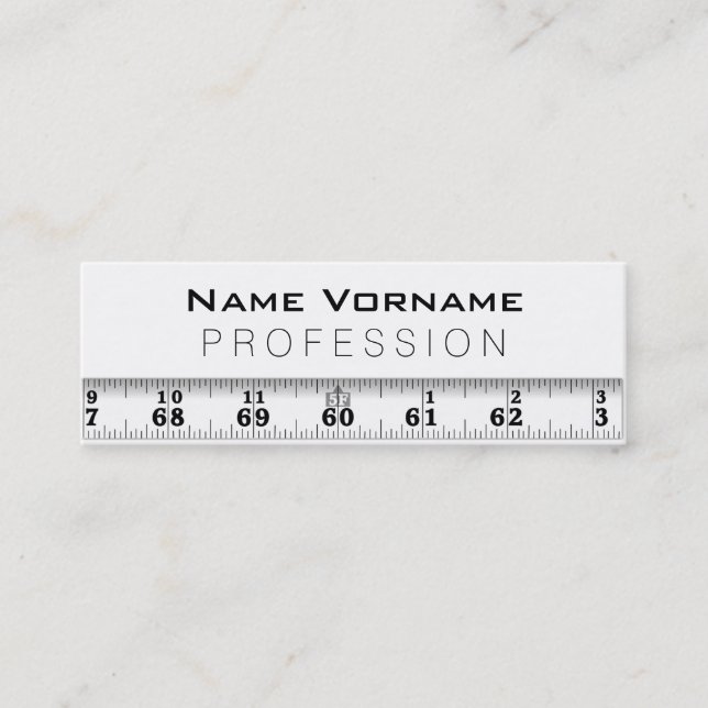 tape mini business card (Front)