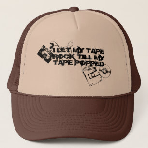 Tape popped trucker hat