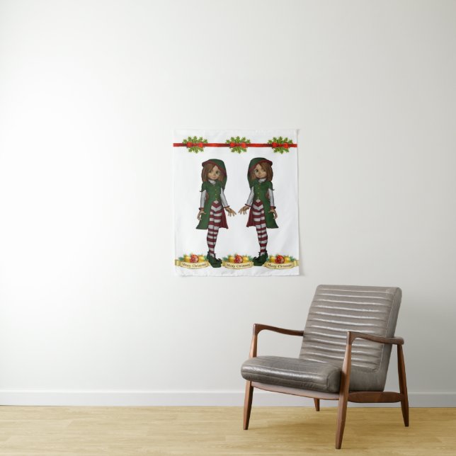 Tapestries Christmas Elf (In Situ)