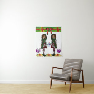 Tapestries Christmas Elf