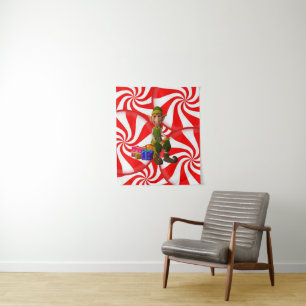 Tapestries Christmas Elf