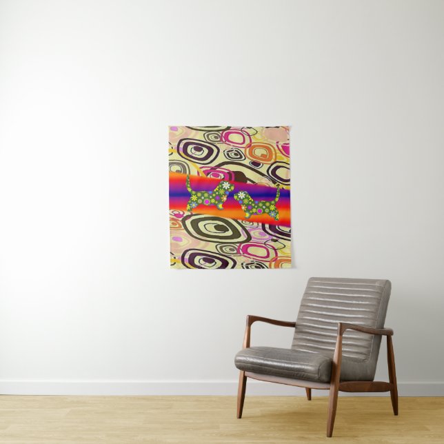 Tapestries Floral (In Situ)