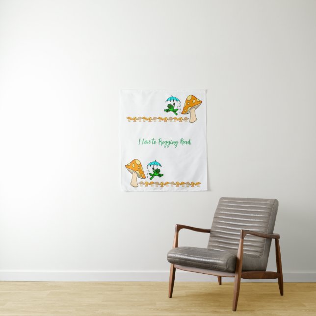 Tapestries Frogging Read Mushroom  (In Situ)