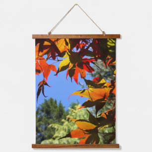 Tapestries Japanese Tea Garden Maple Tree Leaves