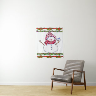 Tapestries Snowman