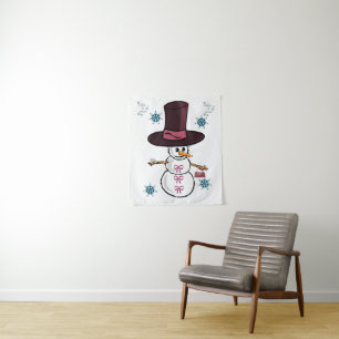 Tapestries Snowman