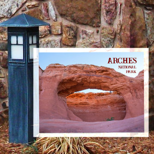 Tapestry Arch, Arches National Park, Utah Postcard