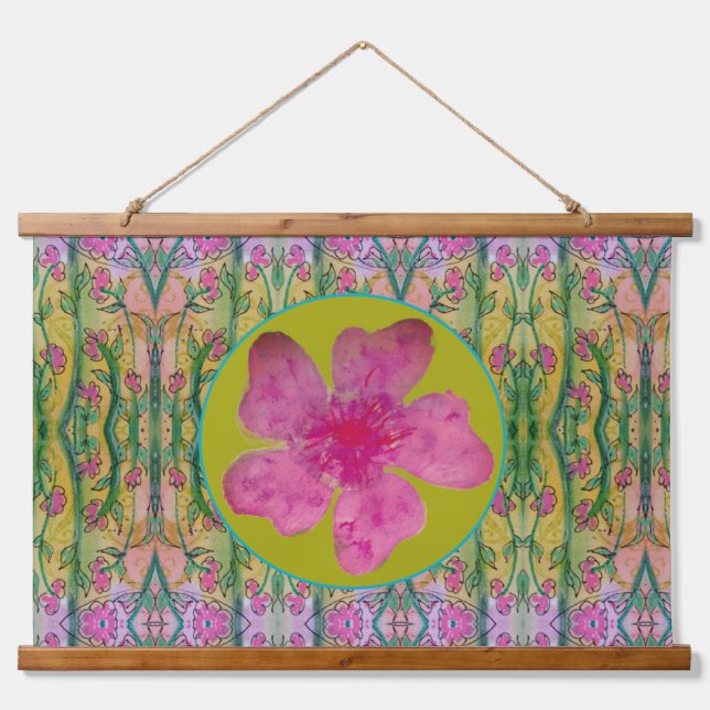 Tapestry - Big Pink Flower (Front)