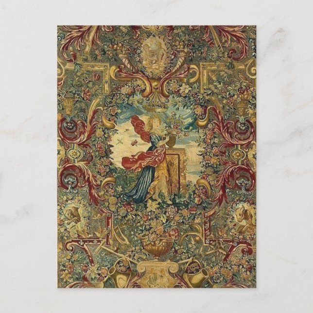 Tapestry Christmas - Holiday Postcard (Front)