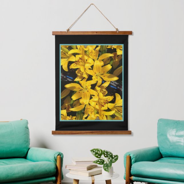 Tapestry - Daylilies (Living Room)