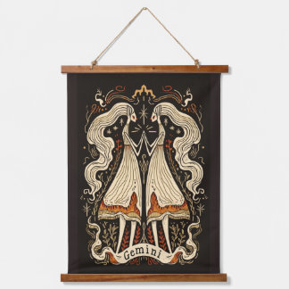 Tapestry Gemini Celestial Zodiac Art