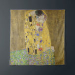 TAPESTRY : GUSTAV KLIMT : THE KISS<br><div class="desc">FINE ART : TAPESTRY : GUSTAV KLIMT : THE KISS</div>