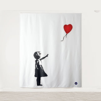 Tapestry Hope Balloon Girl