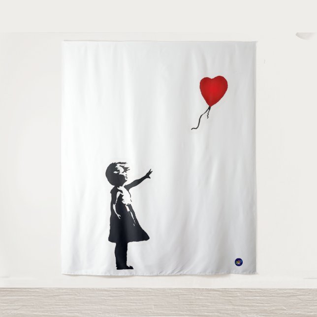 Tapestry Hope Balloon Girl (Front)