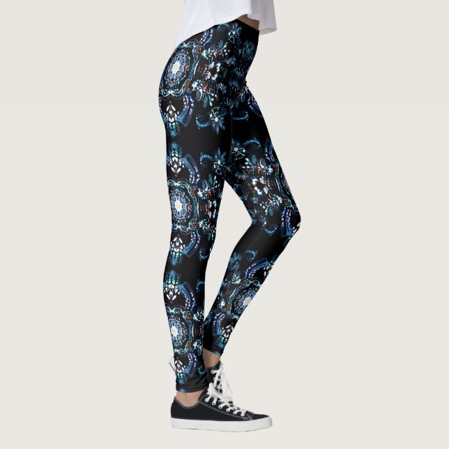 Tapestry Kaleidoscope  Leggings (Right)