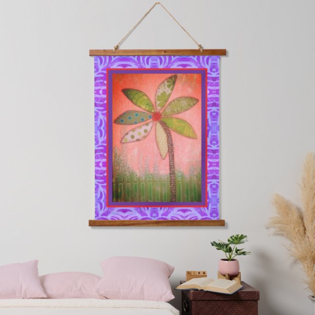 Tapestry - Large Whimsical Flower (Bedroom)