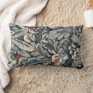 Tapestry Leaves Throw Pillow